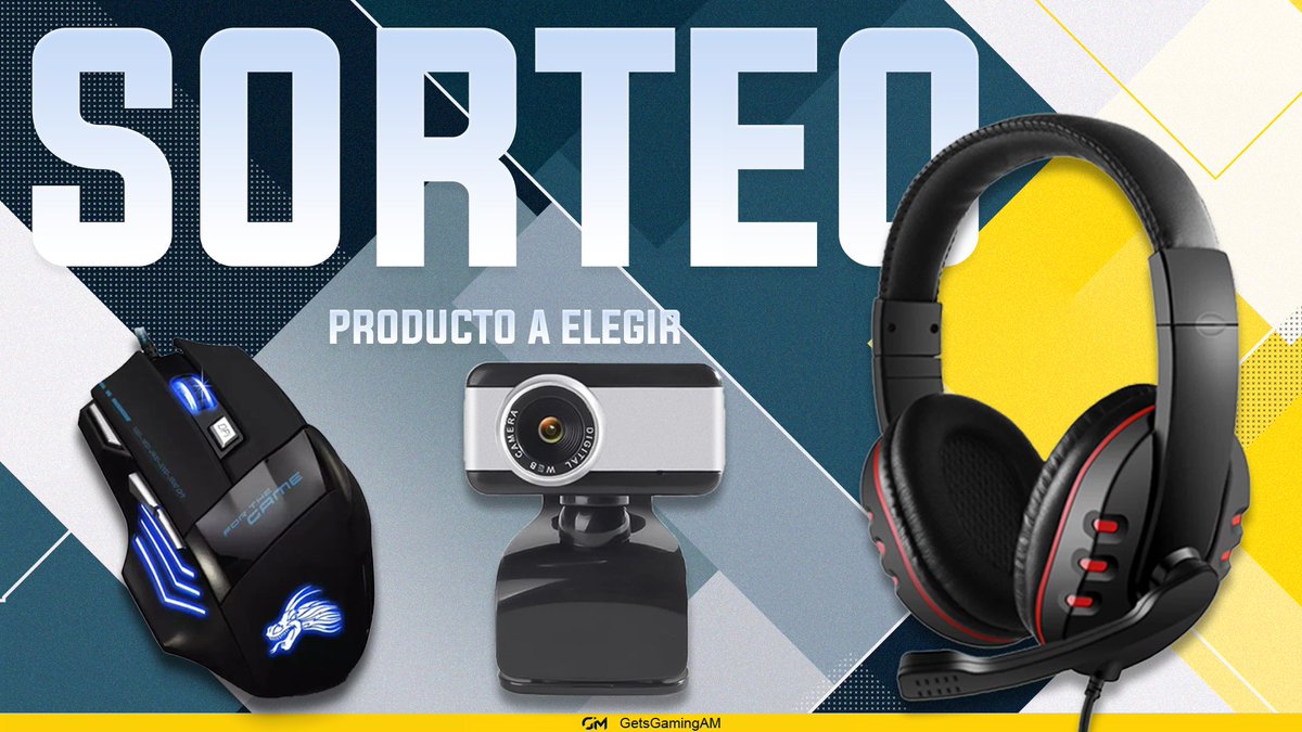 GetsGamingAM's tweet photo. 🎁💥#SORTEO DE PREMIO A ELEGIR💥🎁

REQUISITOS PARA PARTICIPAR:
• Dar RT🔁
��� Seguir a @GetsGamingAM
• Seguir a @cdChicasGamers

Finaliza el 20/04⏳

¡SUERTE! 🍀 https://t.co/CqnPUMgRdW
