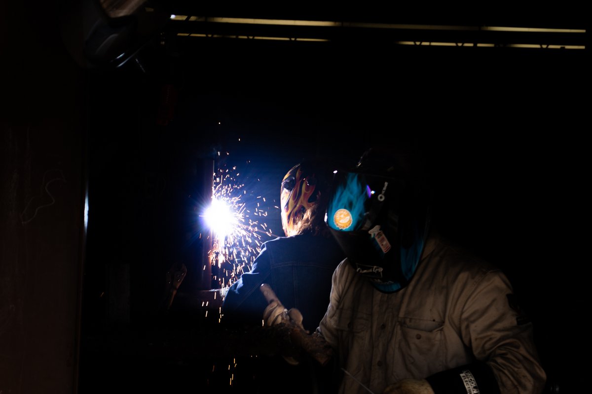 HunterKfptc's tweet photo. Filming The different classes at Florida Panhandle Technical College || #FPTC #PHOTOGRAPHY #videography #behindthescenes #welding #canon https://t.co/AxSwW3Gj8v
