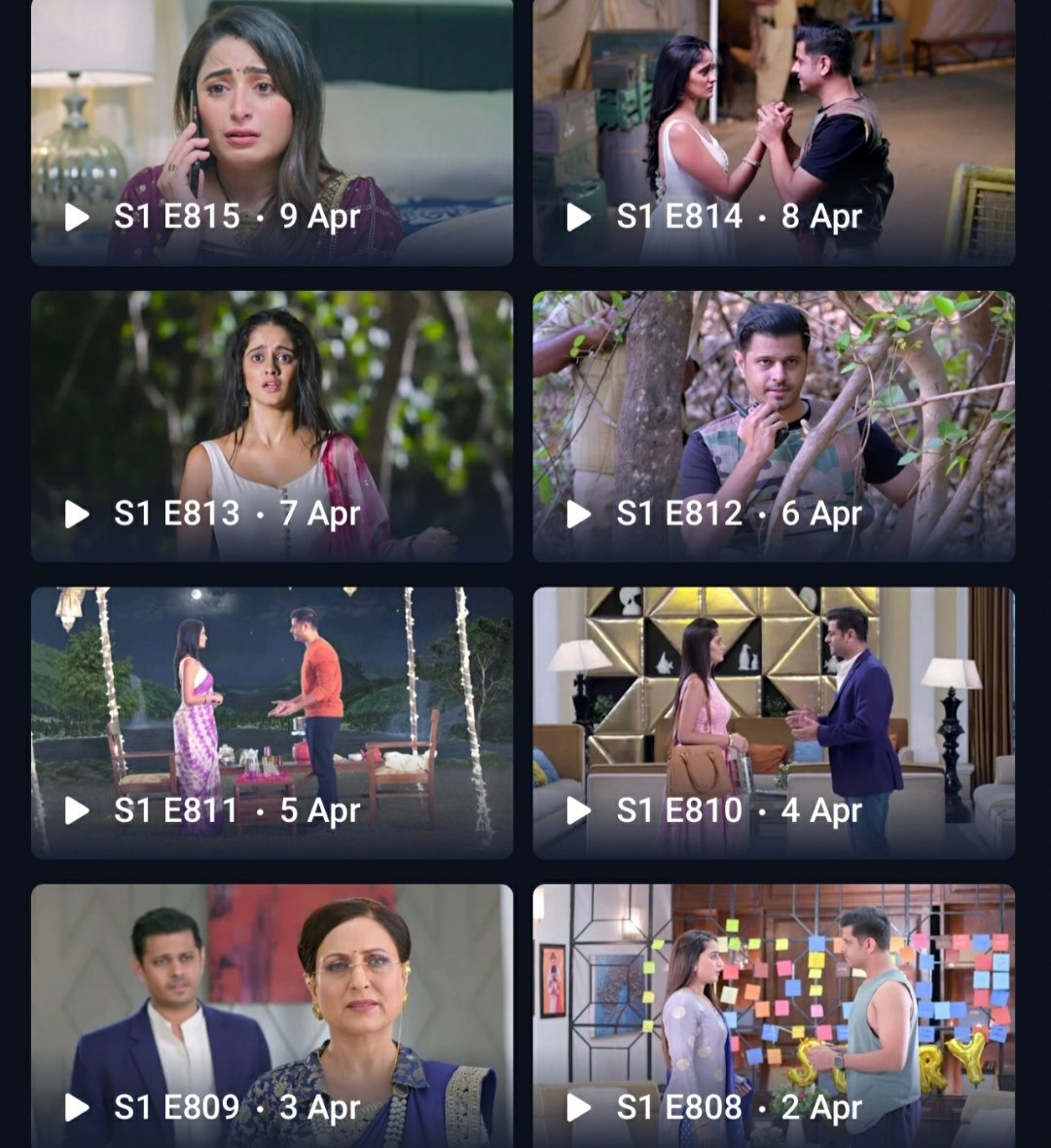 Yup those were the only few good scenes 🥰 that felt like a breather✨😍 amidst Chaman Ghatiya MCP Bigamist Virat's psychotic performance and creepy Sai-rat scenes. 🤭🤡 #GhumHaiKisikeyPyaarMeiin