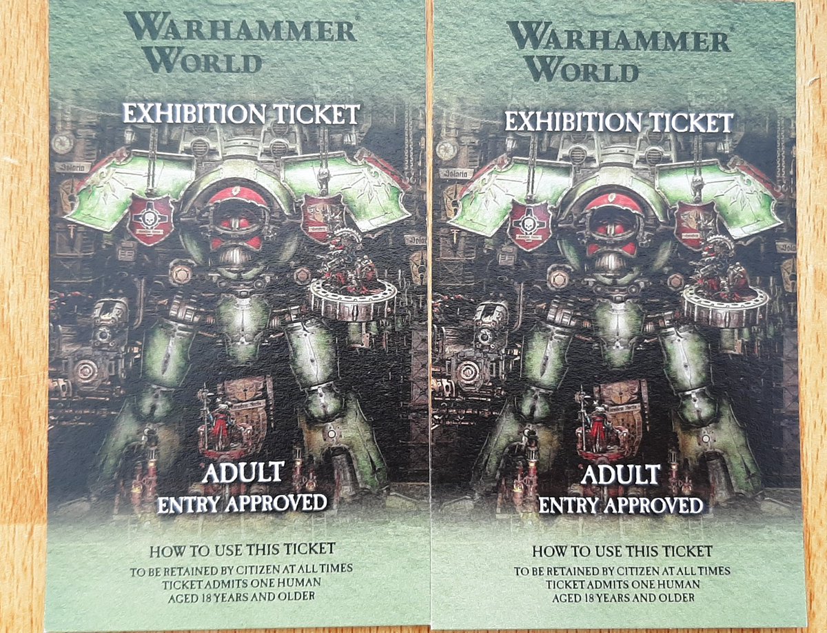 PawsomeMaps's tweet photo. It's my bday this month and these have just arrived, now I know where we're going ! So excited!! #Warhammer https://t.co/HFvaNKgKEo