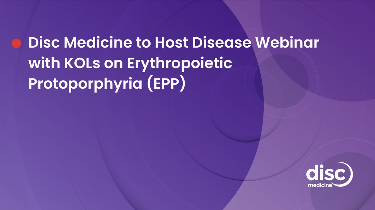 Disc Medicine tweet media