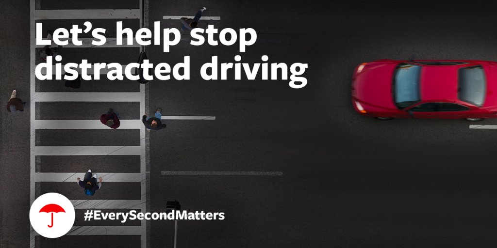 FirstInsAgency2's tweet photo. Distracted driving is a problem. Travelers has resources that can help you and your family stay safer on the road. Learn more: https://t.co/Z2mPDWBLSl #EverySecondMatters https://t.co/3RZDBtVK6F