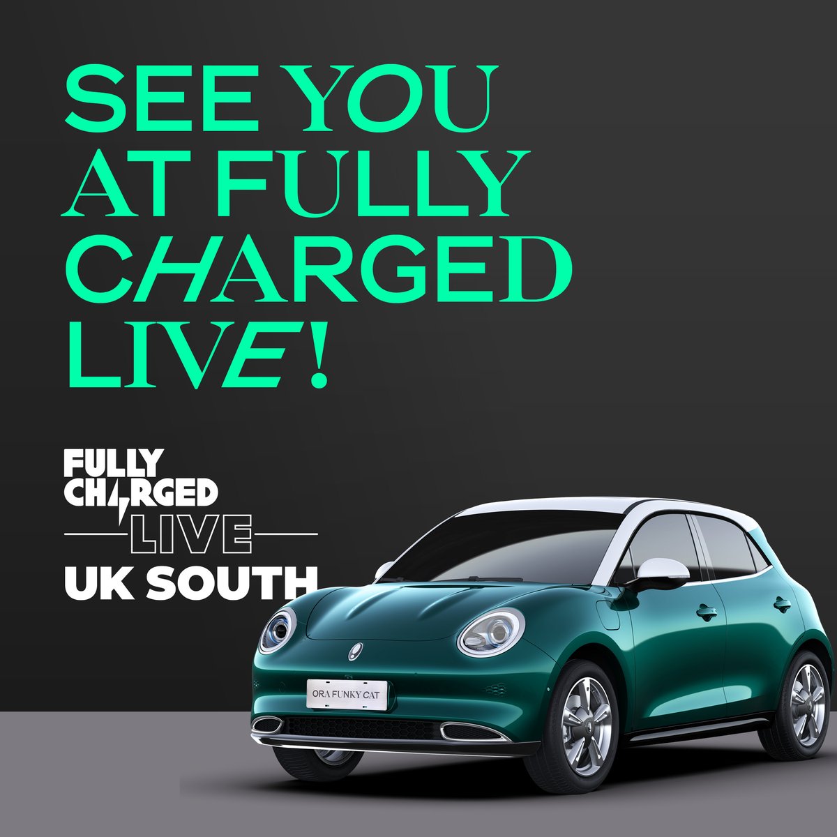 GWM_UK's tweet photo. #ORAFunkyCat will be at @FullyChargedShw 28th - 30th April! ⚡

We've got 10 pairs of tickets to give away...

To enter, simply:
1. follow @GWMORA_UK  
2. Comment below your favourite road-trip memory with friends!

Competition ends 20th April. 
Full T&amp;Cs: https://t.co/aSbC6UaIT2 https://t.co/Fz1GLtMWeB