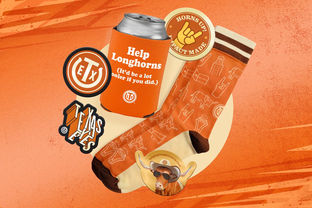 TexasExes's tweet photo. Be a hero this 40 for Forty and help Longhorns get the resources and opportunities they need to thrive by signing up as a monthly donor. Plus, you can receive an exclusive swag pack to show your burnt-orange pride! 📦🧡 Give now → https://t.co/OxqbpZM56C #UT40for40 https://t.co/assbRU105Z