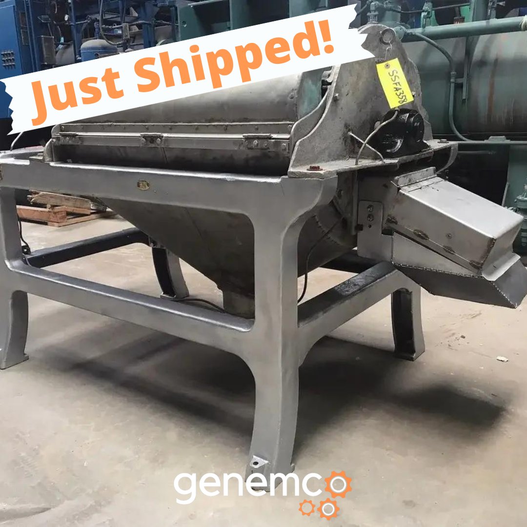 Genemco's tweet image. This pulper finisher was sold to a fruit processing company located in Oregon!
hubs.li/Q01KB37y0
#justshipped #pulper #finisher #sold #oregon #fruit #fruitfarming #industrialrefrigeration #equipment #foodprocessing #coldchain #globalshipping #food #refrigeration #dealer