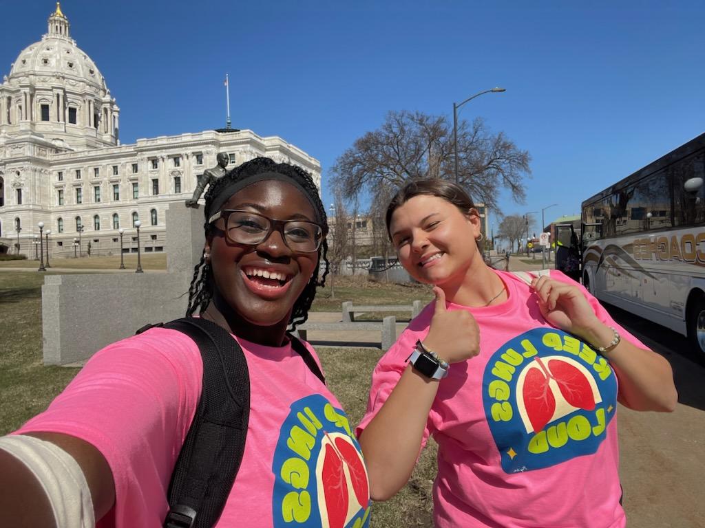 ANSRMN's tweet photo. Youth tobacco prevention advocates visited the Capitol yesterday to ask lawmakers to end the sale of all flavored tobacco products in MN by passing SF2123/HF2177! Let's get this done to protect kids! #mnleg @KellyForUs @ethanchamnhouse https://t.co/Q7asuD9t29