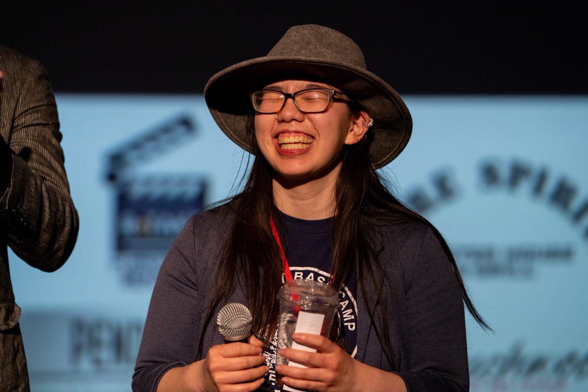 Recovering from the AMAZING <a href="/CanFilmFest/">Canadian Film Fest</a> in Toronto! I’m so lucky to have been part of the programming team and meeting so many talented filmmakers, hosting their Q&amp;As, and watching them on the big screen! BIG SHOUTOUT to this INCREDIBLE team! 

📸: Shawn Goldberg