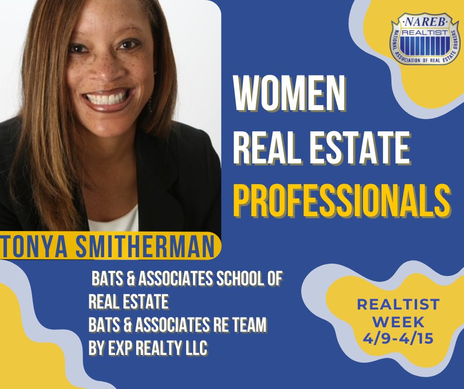 riskmanager205's tweet photo. Birmingham Realtist Association Member, Tonya Smitherman. 
#realtistweek #democracyinhousing https://t.co/1Hw7fKuIN3