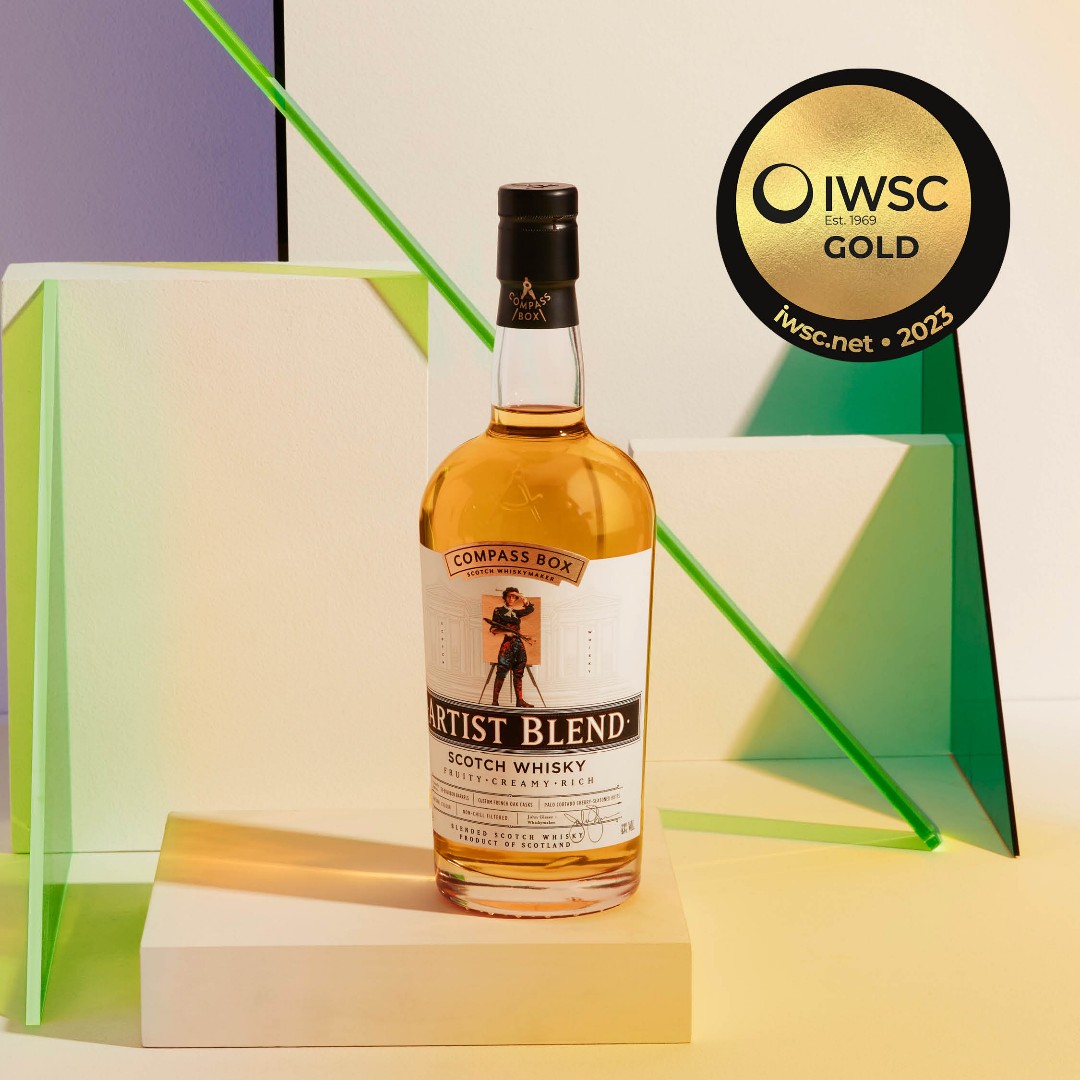 CompassBox's tweet photo. Spring is the perfect time for longer and lighter drinks, and the flavours of Glasgow Blend and Artist Blend make for perfect highballs.

At @theIWSC they both achieved fantastic scores in a category full of flavour and variety. Congratulations to all the other medalists. https://t.co/CKOpwMZ4Kx