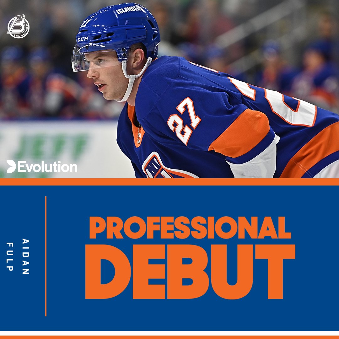 AHLIslanders's tweet photo. 📁 Folder
   |__📁 Things You Love To See
           |__ 📁Professional Debuts
                    |__ 📁 Aidan Fulp https://t.co/mbuDXLGENj