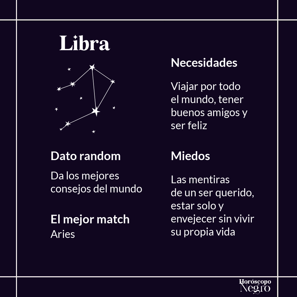 libra_hn's tweet photo. Datos importantes sobre #libra ✨🔮✨ #horoscoponegro https://t.co/gO8ofOtaK8