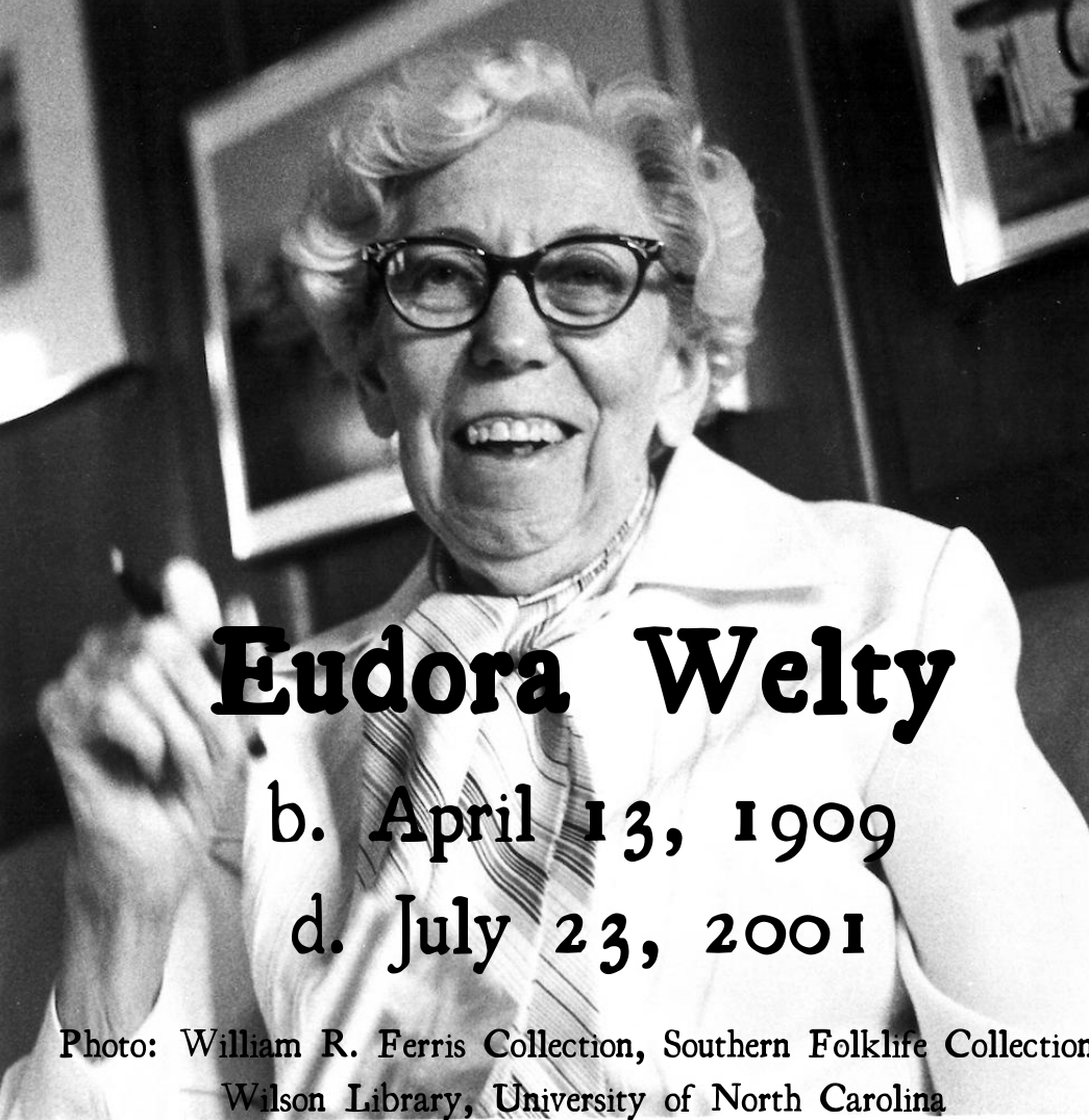 hotredheadmedia's tweet photo. "A good snapshot keeps a moment from running away." ~ Eudora Welty
#WriterBirthdays #EudoraWelty https://t.co/4l98I4VX2K