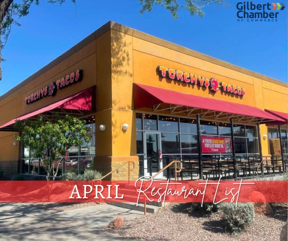 GilbertChamber's tweet photo. Support Gilbert Chamber members and #eatlocal by visiting these Chamber member restaurants!
https://t.co/1WOn9c8qDW https://t.co/kdvt4itsBb
