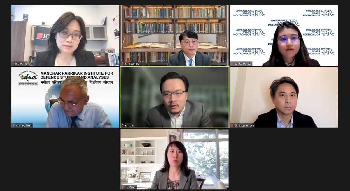 Institute for China-America Studies (@icasdc) on Twitter photo Our #ICASMAP event w/ <a href="/UAlbertaChina/">The China Institute</a> on Asian observers in Arctic governance is complete! Special thanks to Zhao Long (#SIIS), Sakiko Hataya (<a href="/OPRI_SPF/">笹川平和財団海洋政策研究所 Ocean Policy Research Institute, SPF</a>), Kim Wonhee (#KIOST), Anurag Bisen (<a href="/IDSAIndia/">Manohar Parrikar IDSA, New Delhi</a>) & Christopher Len.
Recording & Summary To Come: chinaus-icas.org/event/roles-of… Our #ICASMAP event w/ <a href="/UAlbertaChina/">The China Institute</a> on Asian observers in Arctic governance is complete! Special thanks to Zhao Long (#SIIS), Sakiko Hataya (<a href="/OPRI_SPF/">笹川平和財団海洋政策研究所 Ocean Policy Research Institute, SPF</a>), Kim Wonhee (#KIOST), Anurag Bisen (<a href="/IDSAIndia/">Manohar Parrikar IDSA, New Delhi</a>) & Christopher Len.
Recording & Summary To Come: chinaus-icas.org/event/roles-of…
