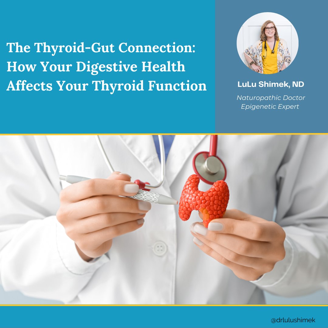 🦋 Did you know that your digestive health can impact your thyroid function? 🤔

👉🏼 Your thyroid gland produces hormones that regulate your metabolism, which affects your digestive system. If your gut is inflamed, your thyroid may not function optimally. 😕

🥦 Incorporating gu