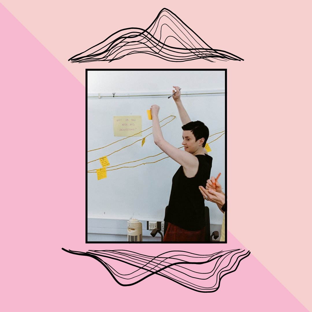 CamdenPT's tweet photo. @LauraReesuk is a participatory theatre artist whose project 'The How Are You Project' interrogates the everyday narratives of health for people with non-visible disabilities. With artistic support from @NeilVBartlett #HeadphoneVerbatim #ParticipatoryTheatre #ChronicIllness https://t.co/k5d3gOebbz