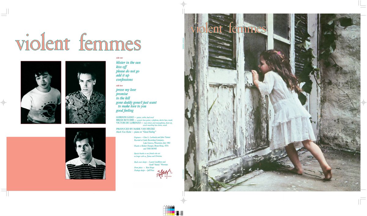 40 years ago, on this day…Gordon Gano, Brian Ritchie, & Victor DeLorenzo and the LA indie label Slash Records released the debut album Violent Femmes. Do you remember the first time you heard the album?