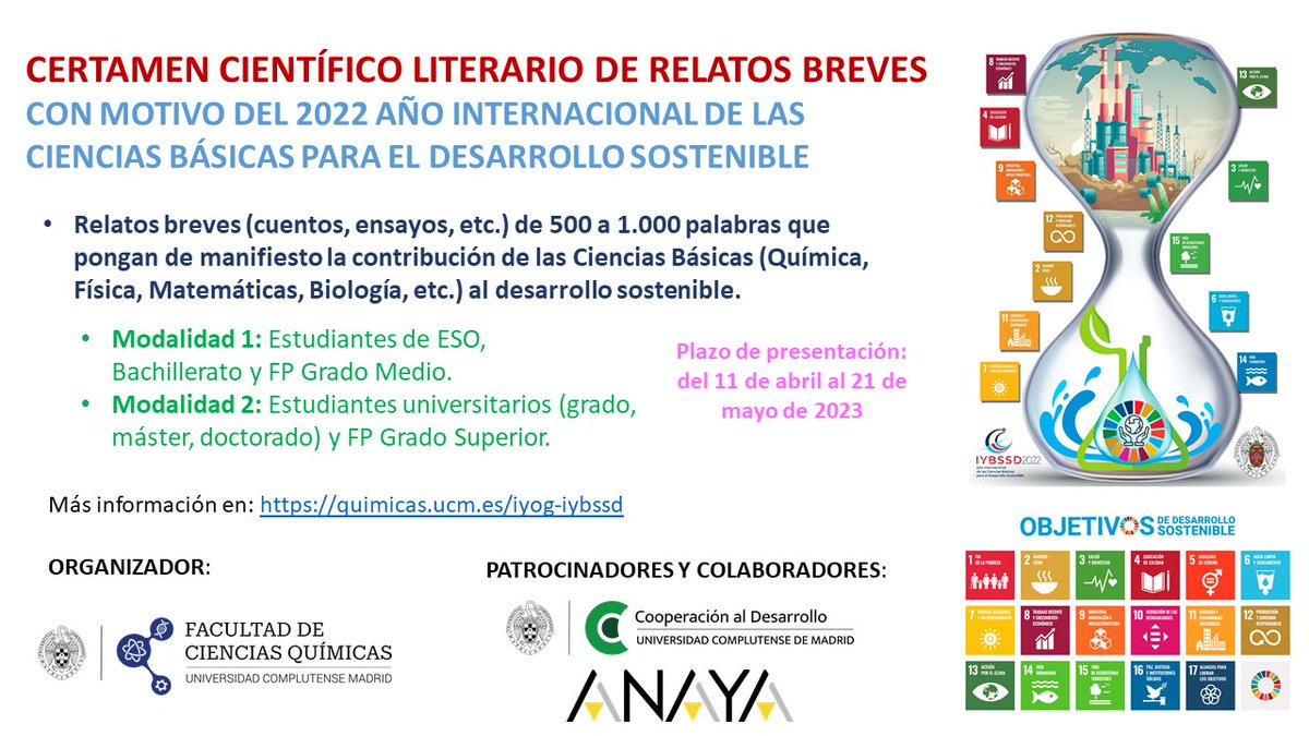 Facultad de Químicas UCM tweet media