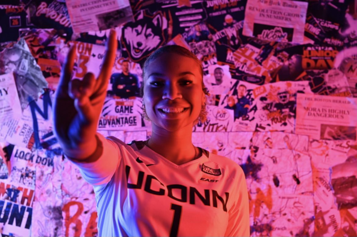 DajahWilliamsVB's tweet photo. I am blessed and beyond excited to announce my verbal commitment to play D1 volleyball at the University of Connecticut to further my academic and athletic career. So grateful for this opportunity to play at the next level! #GoHuskies https://t.co/TzxkCSgG7l