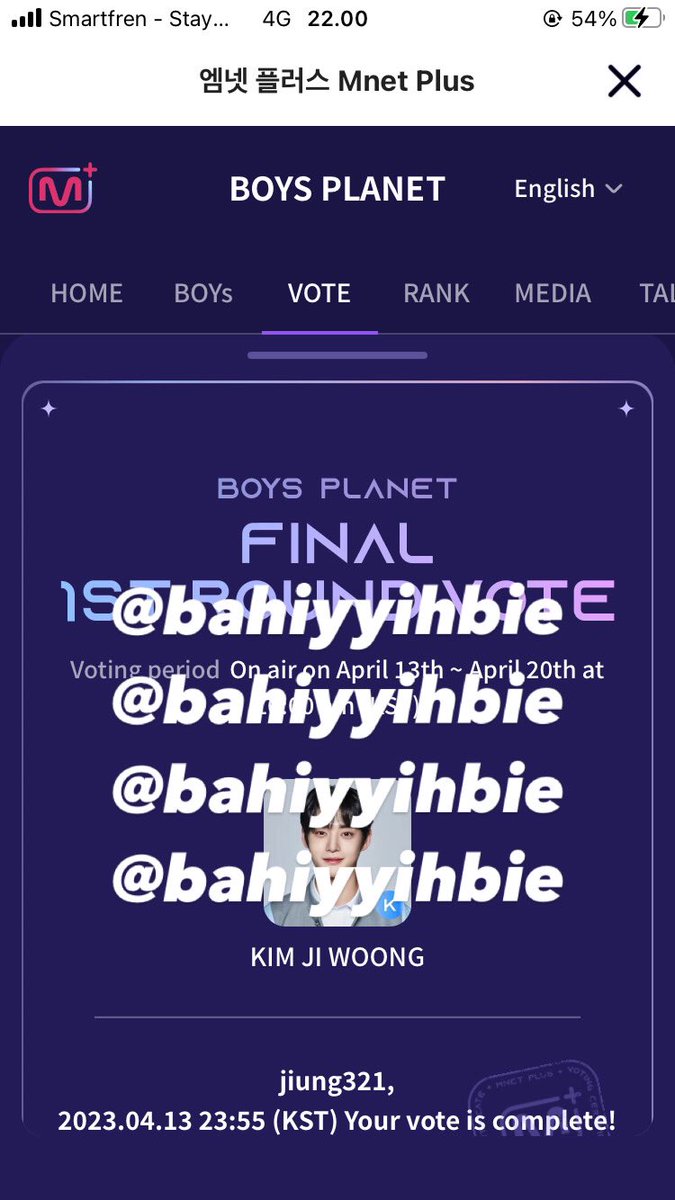 dctstrngr's tweet photo. ‼️VOTE FOR KIM JIWOONG &amp; PLEASE DON’T ROTATE YOUR VOTE, VOTE FOR KIM JIWOONG ONLY‼️

#boysplanetsupport
#KIMJIWOONG #김지웅 #BOYSLAND #HereIAm_KIMJIWOONG #OURSTARJIWOONG https://t.co/ysaCn1inrZ