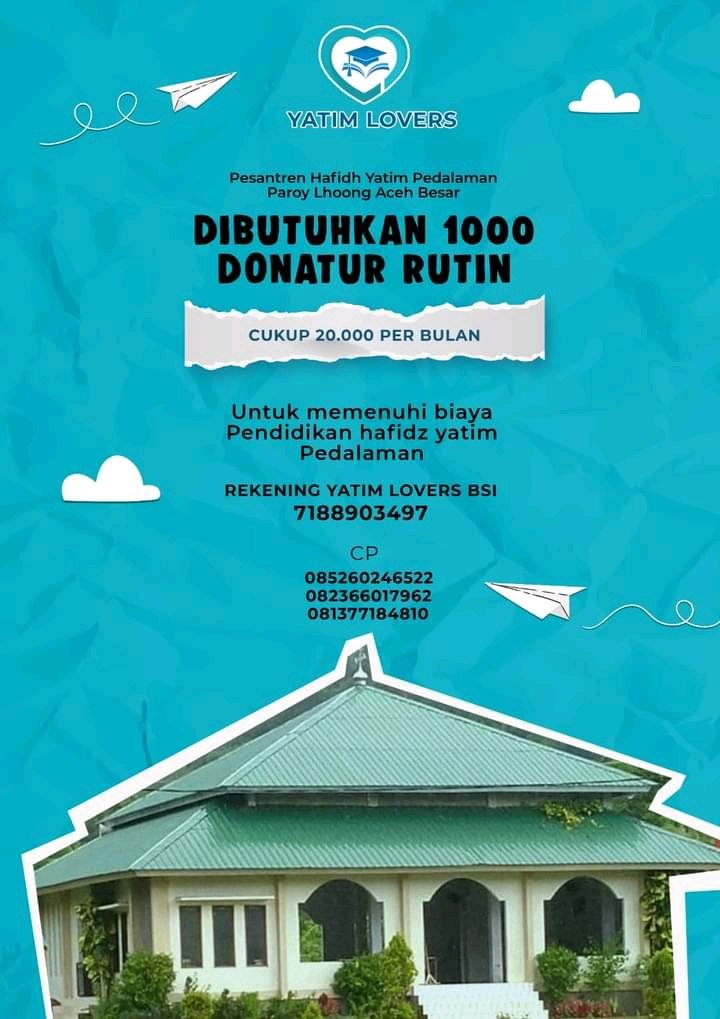 123Kaban's tweet photo. Bismillah,
Temen2 yg dimuliakan Allah...
8 hr lg bulan yg di dlmnya stiap kbaikan dilipatgandakan pahalanya itu meninggalkan kita😭😭😭
Temen2, di momen yg istimewa ini smoga kita bs bertekad utk terlibat dlm kebaikan dgn MENJADI DONATUR RUTIN di pondok kita🤲🏻 https://t.co/0BUHyB6irT