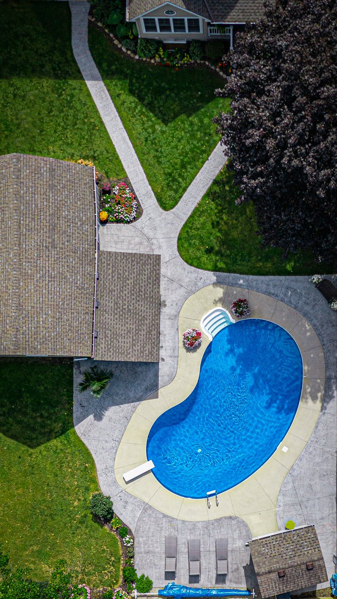 AKKOLTD's tweet image. This nice weather sure does conjure thoughts of sitting by the pool deck this summer.  
For a free quote give us a call at (519) 245-6252 or email akkoltd@execulink.com

 #patternconcrete #colouredconcrete #patios #pool #pooldeck #strathroy #londonontario #stthomasontario