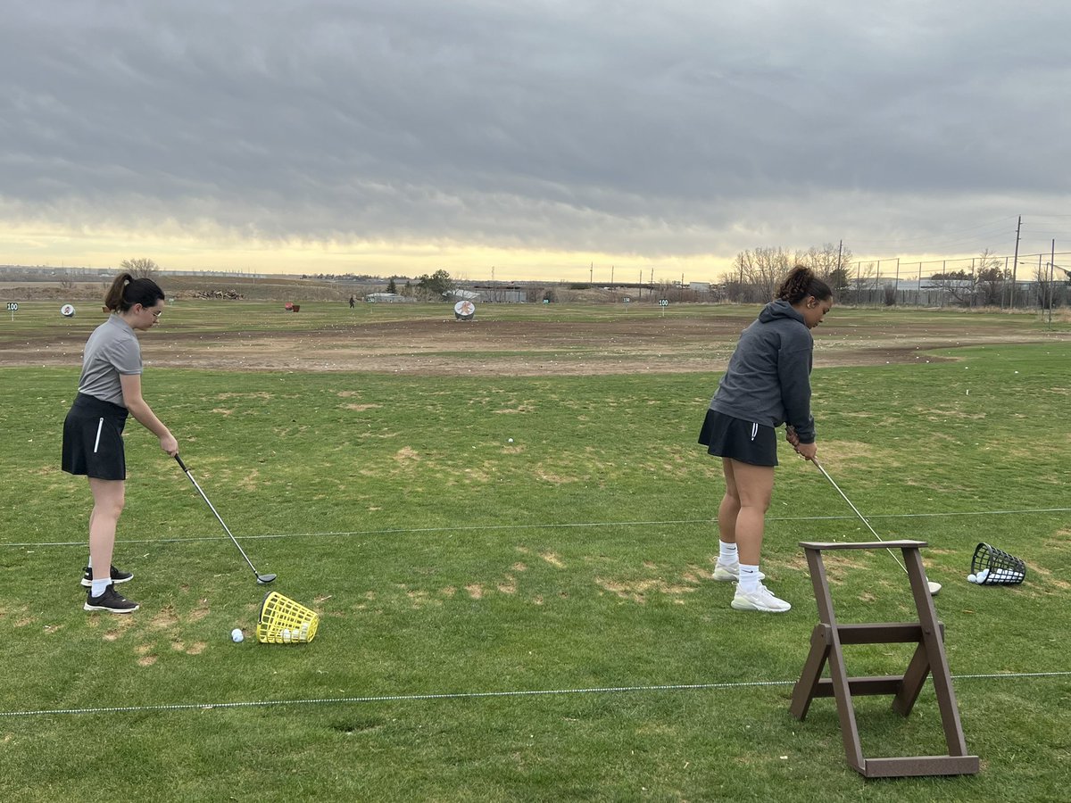 Ahnijah (@digit4l_ahnijah) and Maddie (@maddied_moo) are getting ready for the first league tournament of the year at Springhill! Hit ‘em straight today ladies!! <a href="/ghsolympians/">Gateway Athletics</a> <a href="/gatewayolys/">Gateway High School</a>