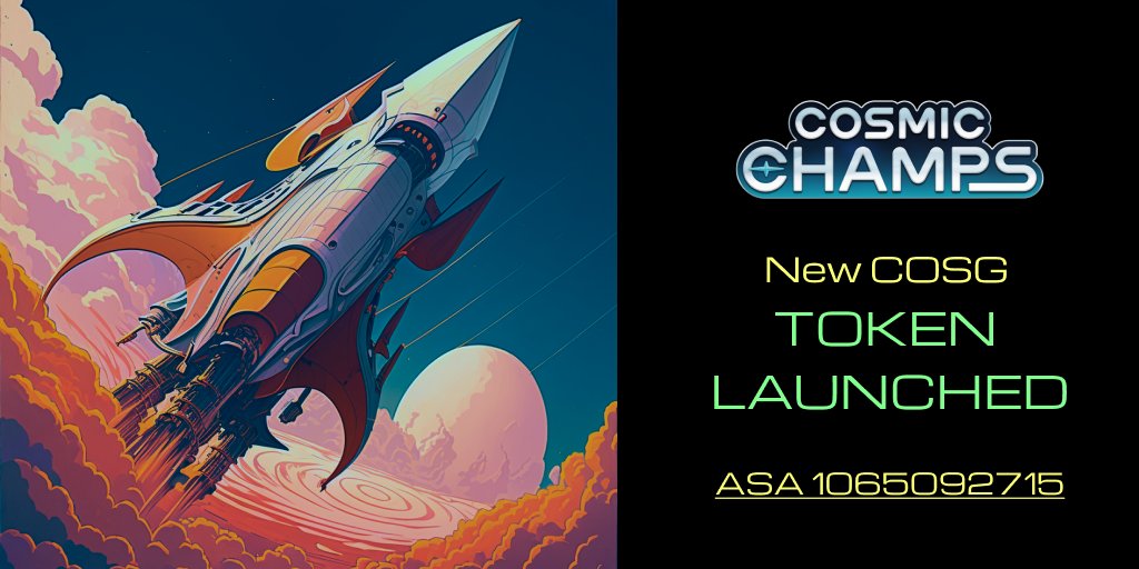 COSG v2 is live! All liquidity providers have been reimbursed with Algos and we will send the first batch of COSG v2 tokens to opted-in wallets later today. 

A staking pool will launch on Cometa tomorrow and LP farms on <a href="/HumbleDefi/">Humble DeFi</a> and <a href="/tinymanorg/">tinyman.algo</a> on Tuesday next week. Let's go!