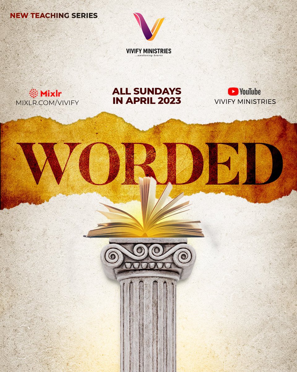 VivifyMinistry's tweet photo. Now that REAL TALK is over, let’s get WORDED! We hope to see you every Sunday this month. 

Share this with someone who you want to get worded with. Leggo! 🔥 https://t.co/A8cQlAhLdl