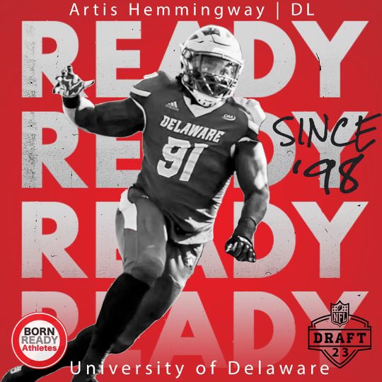 Since 1998, <a href="/tiswavy15/">Artis Hemmingway</a> has been showing the world that the "garden state" produces some of the toughest players to play in football's trenches!

Notable Accolades:

2nd Team All-CAA 🥈 (22')
3rd Team All-CAA 🥉 (21')
Best UD D-Lineman 🏅 (22')
UD Weight Rm. Champ 🏆 (22')

#NJ👑