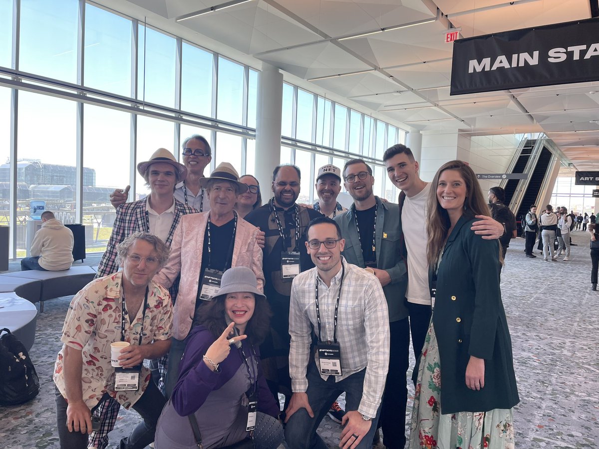 Nikki Ci-Ka-Luk (@cikaluk_n) on Twitter photo TODAY IS GOING TO BE LEGENDARY ๐คฉ
Welcome to <a href="/NFT_NYC/">NFT.NYC</a> Day 2 w/ <a href="/CameronJohnBale/">Cameron Bale @ #NFTNYC2024</a> <a href="/qbuttonphd/">Quinn</a> <a href="/LarryDvoskin/">LarryDvoskin.eth</a> <a href="/MikeMongo/">Mike Mongo #IAmAI ๐๐</a> <a href="/BTag21/">BTag ๐ฆ๐</a> <a href="/BRINGTHETHOUGHT/">Nikita Privalov</a> ๐ค๐ค๐ค
I have 2 main stages today combining art & fashion ๐๏ธ
Starting at 13.45 on main stage. Wish me big gl & enjoy it fam๐ซก TODAY IS GOING TO BE LEGENDARY ๐คฉ
Welcome to <a href="/NFT_NYC/">NFT.NYC</a> Day 2 w/ <a href="/CameronJohnBale/">Cameron Bale @ #NFTNYC2024</a> <a href="/qbuttonphd/">Quinn</a> <a href="/LarryDvoskin/">LarryDvoskin.eth</a> <a href="/MikeMongo/">Mike Mongo #IAmAI ๐๐</a> <a href="/BTag21/">BTag ๐ฆ๐</a> <a href="/BRINGTHETHOUGHT/">Nikita Privalov</a> ๐ค๐ค๐ค
I have 2 main stages today combining art & fashion ๐๏ธ
Starting at 13.45 on main stage. Wish me big gl & enjoy it fam๐ซก