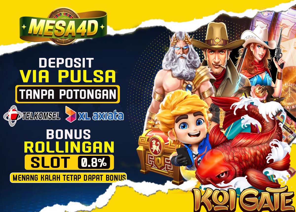 Mesa4D's tweet photo. MESA4D SITUS SLOT TERBAIK DAN TERPERCAYA  DEPOSIT VIA PULSA TANPA POTONGAN !!!!   

 Link : https://t.co/8hQ30PTQ03 

#mesa4d #situsmesa4d #bandarmesa4d #situslot #slotgacor #agenbola #bandarbola #Bandarcasino #slot #pulsatanpapotongan #depositpulsa https://t.co/O1ORULe7Nx