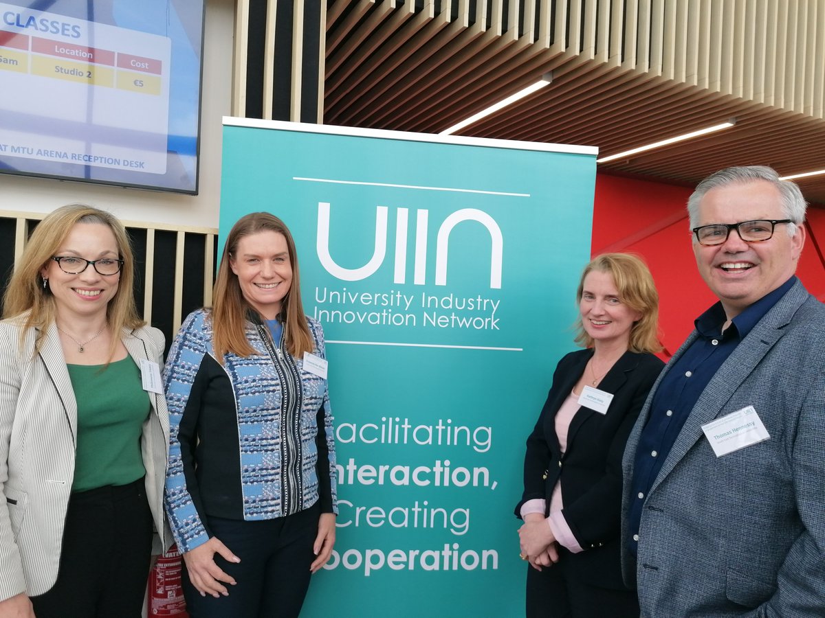 flomingoT's tweet photo. Enjoying the great discussions on strategic approaches to enterprise engagement @UIIN Ireland Forum with @kathryntkiely &amp; Tom Hennessy where Dr Frances Hardiman presents on @EngTheSouthEast #uiin https://t.co/OhYLaQ8i3F