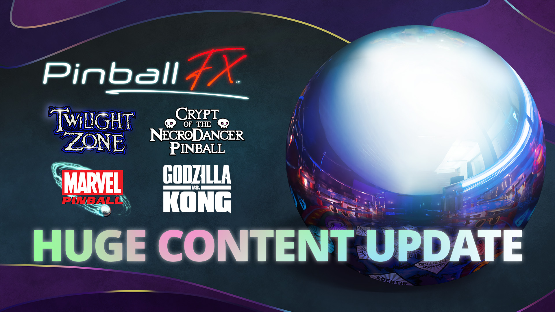 Zen Studios on Twitter "Huge Content Update for Pinball FX on Xbox