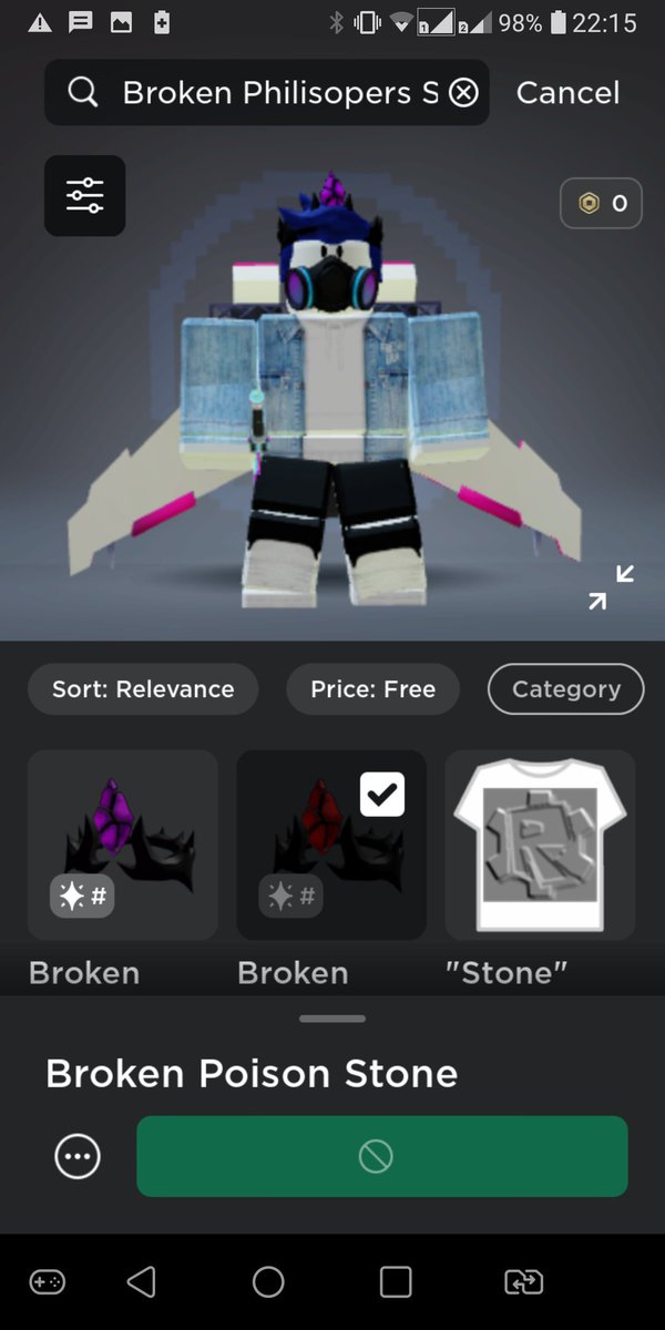 AbdianStevan's tweet photo. @RBLXTradingNews Can't even buy it 💀 https://t.co/GVfWAW8bMr