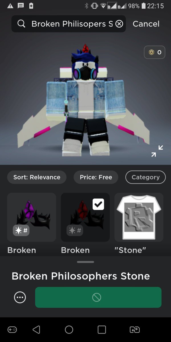 AbdianStevan's tweet photo. @RBLXTradingNews Can't even buy it 💀 https://t.co/GVfWAW8bMr