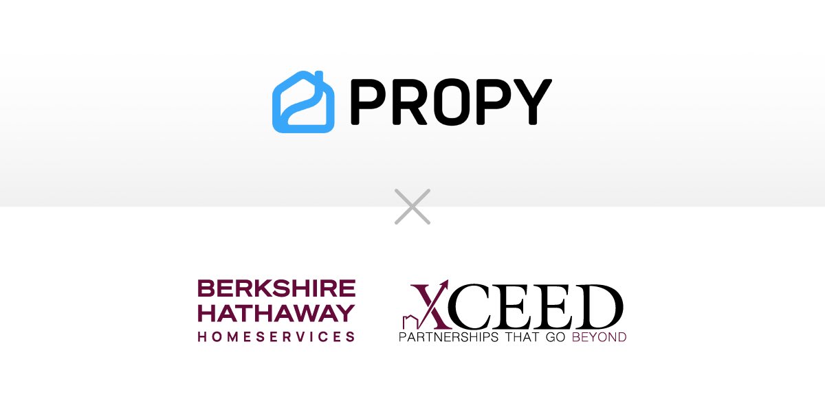 PropyInc's tweet photo. 1/ Big News! We're excited to announce that Propy is the XCEED Approved Provider for the Berkshire Hathaway HomeServices network! 

We're thrilled to bring our expertise to one of the largest brokerage networks in the U.S! https://t.co/oSmytv52Au