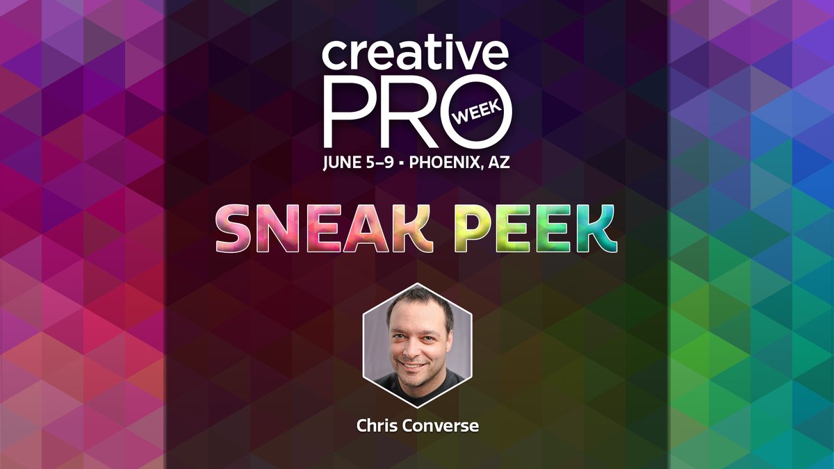 CreativePro_com's tweet photo. In @chrisconverse’s @CreativeProWeek Sneak Peek video, Chris shows how easy it is to use a motion graphics template in your @AdobeVideo project.

https://t.co/iYekUKqLo5 https://t.co/fQ1DIyJooi