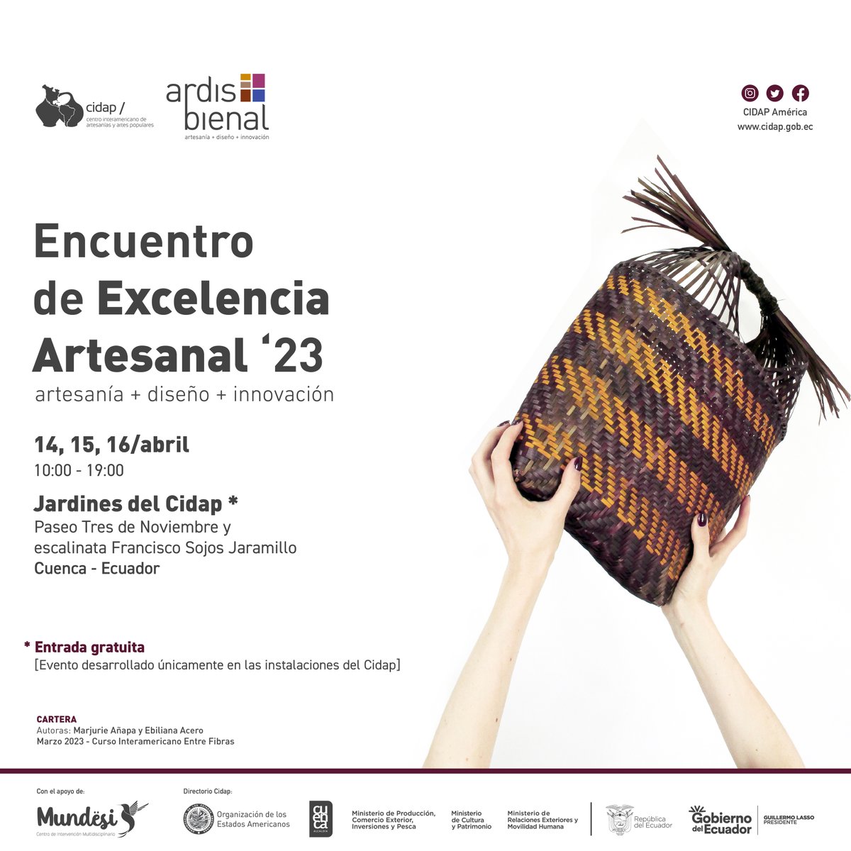 CIDAPAMERICA's tweet image. 🥳 Este feriado ven al #Cidap y sé parte de las increíbles actividades que hemos preparado para ti y toda la familia.
👇Consulta la agenda completa de #Ardis2023 aquí: bitly.ws/CWHi
🤗 ¡Te esperamos!