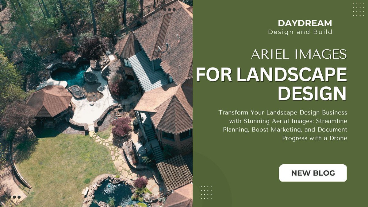 Discover how drones can revolutionize your business with our latest blog. 💻📈 And if you're looking for reliable drone services in the North Atlanta, GA area, look no further! 🙌🏼📷 Our team offers professional drone imagery and 3D rendering services. daydreamdesignandbuild.com/revolutionize-…