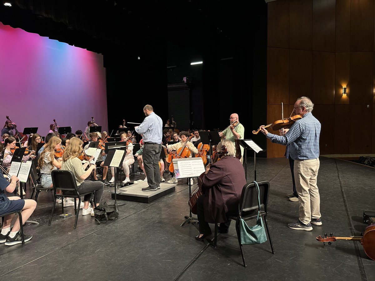 Great honor to have the KC Baroque Consortium play some great Baroque music and coach us on a piece for the May 2nd Concert. <a href="/NKCInstMus/">NKC Instrumental Music</a> <a href="/SHSFalcons/">Staley High School</a> #StaleyStrong