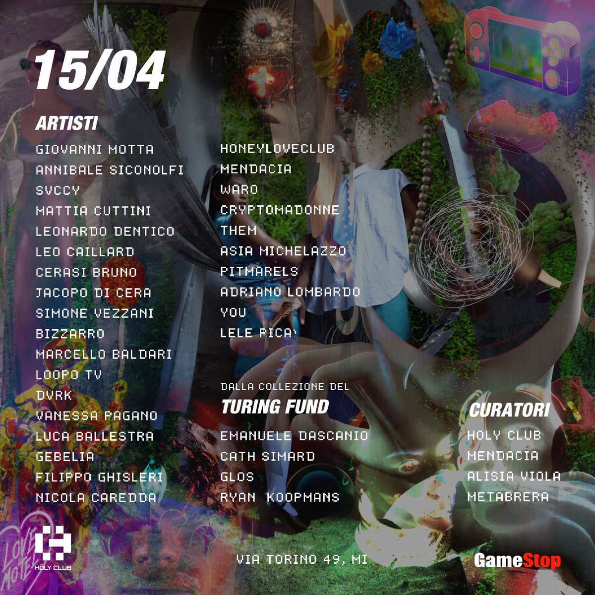SaraCalandra's tweet photo. The event is divided into two parts: the first one is dedicated to the art collection related to the record project, titled "Outsider" by @NitroakaWilson, the second one features the participation of a collective of Italian digital artists, known in the #cryptoart environment. https://t.co/DsuNp4W6Ps