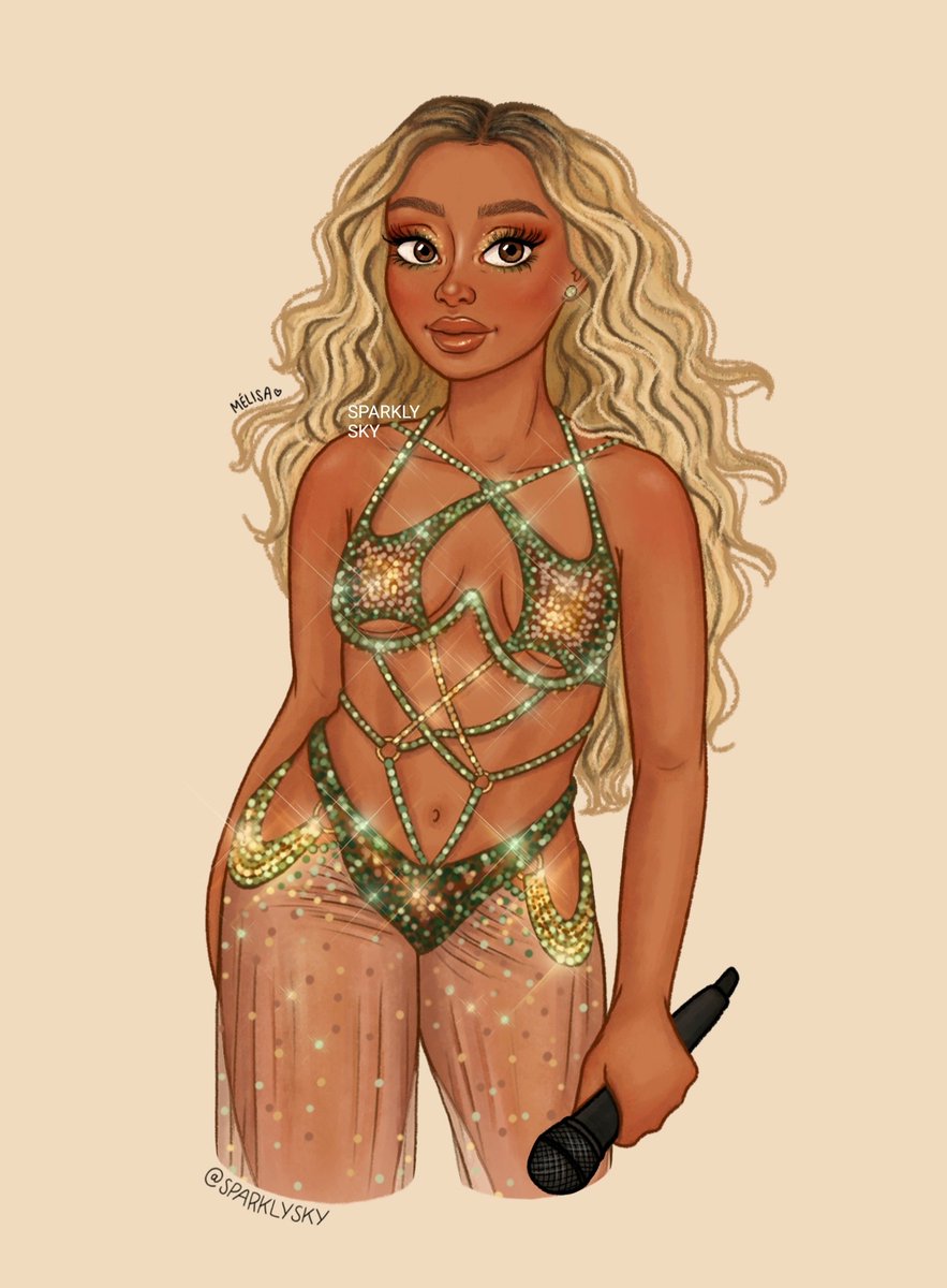 GomezGlimmer's tweet photo. i had to draw @VictoriaMonet in this look when i saw the pictures/videos #FirstNightInLA ✨️🤎🍃🫶🏼 https://t.co/K7bEe7afh3