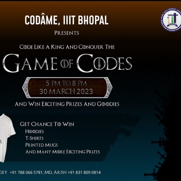 Codame_IIITB's tweet image. CODAME felicitated all the winners of Game Of Codes. 
#codameiiitb #felicitationceremony