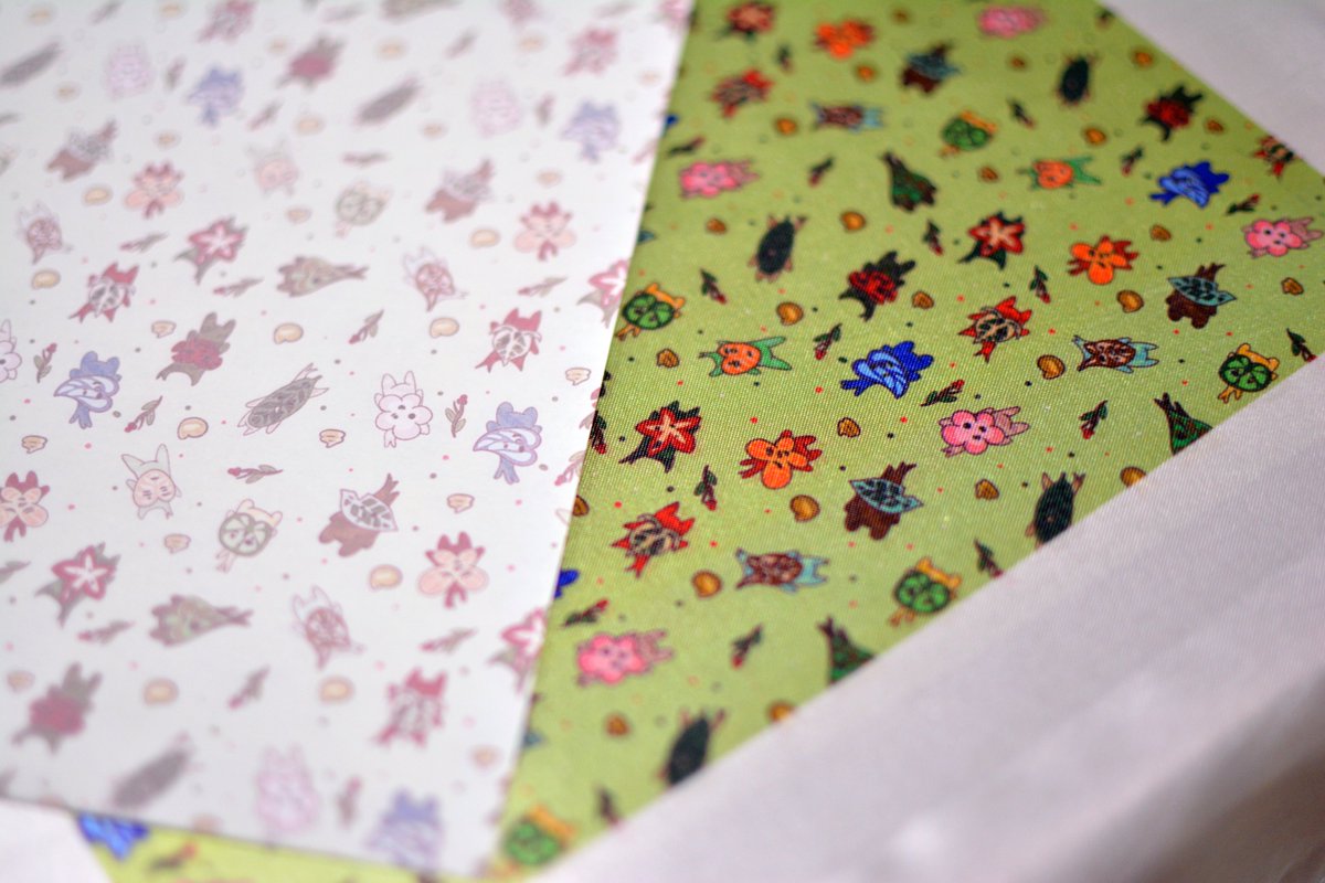 Highodgepodge's tweet photo. New camera equipment + finishing up orders = photo op!
This is our creation process! We print hand drawn artwork onto paper. Then we press our fabrics, and a whole lot of sewing follows!
Shipping is less glam, its just a post box!

#sewing #etsy  #design #handmade #zelda #gaming https://t.co/SoaXYpcthY