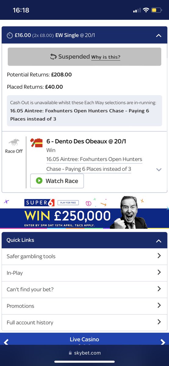 clarkietips's tweet photo. What a spin we got for members at 20-1… hampered on the rail in the run in but a place at 20/1! 🐎✅ https://t.co/7sAVX0miNt