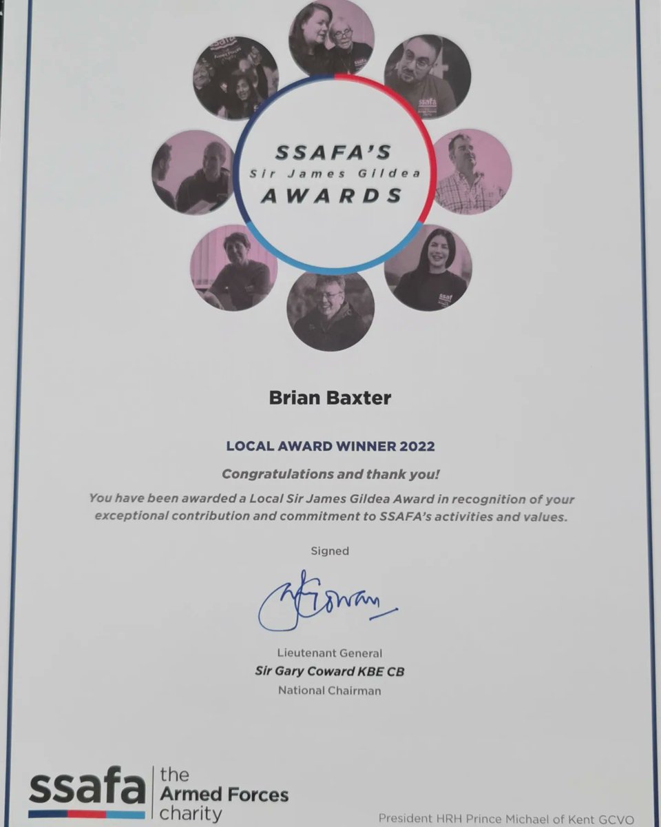 ToastmasterBSB's tweet photo. @SSAFA @SSAFAPerth
SSAFA Perth and Kinross SSAFA Scotland AGM today, and I was presented with an award. This would not have been recognised if it weren't for the 49 other #7SCOTS personnel that ran 5 Marine Corps Marathon along with 2 ones I ran here, on my own, in Scotland.
1/2 https://t.co/r224SK2TEF