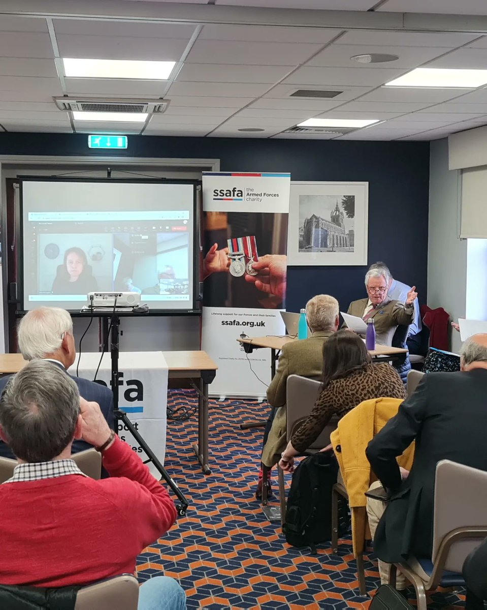 ToastmasterBSB's tweet photo. @SSAFA @SSAFAPerth
SSAFA Perth and Kinross SSAFA Scotland AGM today, and I was presented with an award. This would not have been recognised if it weren't for the 49 other #7SCOTS personnel that ran 5 Marine Corps Marathon along with 2 ones I ran here, on my own, in Scotland.
1/2 https://t.co/r224SK2TEF