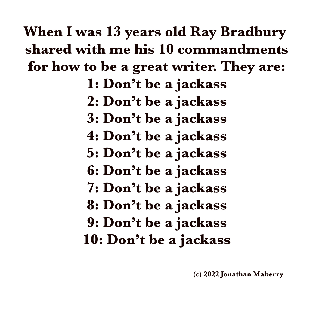 And it applies in a lot of professions...