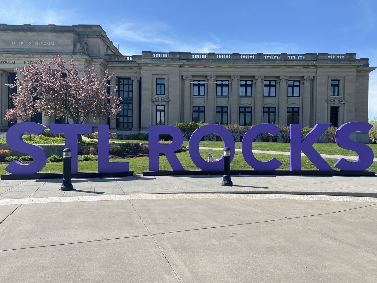 Bink5of5's tweet photo. #stlrocks #zoeinthecity https://t.co/QLhYgwBmYE